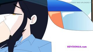 BUSTED! Busty Police Woman wants to punish the Thief - Cartoon Parody - 5 image