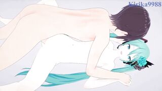 Hatsune Miku intense sex. - Project SEKAI VOCALOID Hentai - 7 image