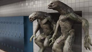 Half-Life aliens twin girls twin guys orgy - 5 image