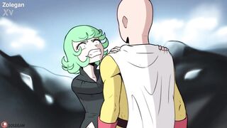 Uncensored Hentai! Tatsumaki fucks Saitama