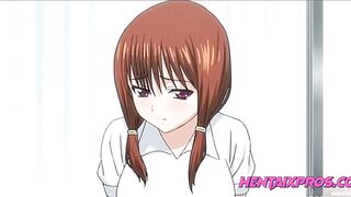 Step bro fucks big boobed virgin step sister - Uncensored - 1 image