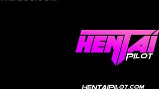 The Cheerleaders - Rough Locker Room Threesome - Exclusive Hot Hentai - 10 image