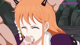 The Best Pirate Nami Gets In Trouble ( Parody Hentai )