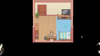 [Hentai Game] Daily life of my countryside -Spanish- PART 8 She gets stuck and her ass pops out and lesbian scene - 8 image