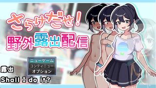 Flash! Outdoor exposure streaming(Machine translated subtitles)played by Silent V Ghost1/2 - 1 image