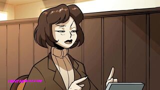 ORDER COMPLETED! Huge Barista Delivers Her Ass Instead Of Coffee - Cartoon Porn Parody - 5 image