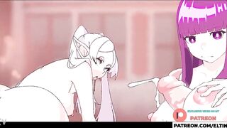 Fern And Frieren Hot Gangbang Fuck And Creampie | Best Anime Hentai 4k 60fps - 2 image