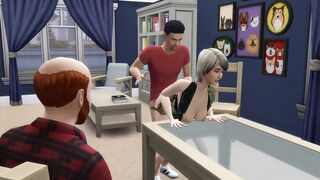 Strangers Humiliate Shy Wife in Front of Husband - Part 2 - DDSims - 5 image