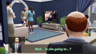 Strangers Humiliate Shy Wife in Front of Husband - Part 2 - DDSims - 8 image