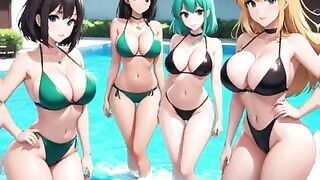 Hundreds of Sexy Anime Girls on Paradise Island! - 4 image