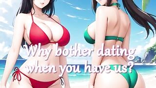 Hundreds of Sexy Anime Girls on Paradise Island! - 8 image