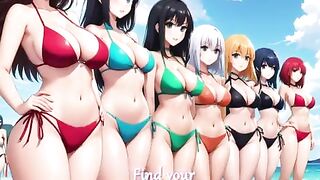 Hundreds of Sexy Anime Girls on Paradise Island! - 9 image