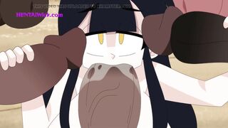 Audrey Story with the Big Dick Tribe - 4K Cartoon Parody - 7 image