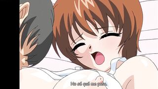 MILF vs Stepdaughter Breast Wars 01 - Uncensored Hentai with Spanish subtitles - 9 image