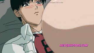 Fucking with a brunette mature who loves to be fucked with big dicks - Anime Hentai Uncensored - 7 image