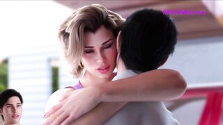 My Busty Stepmom Stucked in Washing Machine, I'm trying to help - 3D Exclusive Anime - 2 image