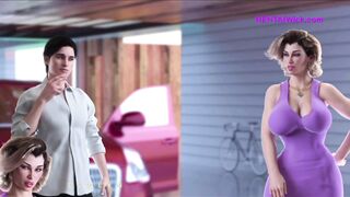 My Busty Stepmom Stucked in Washing Machine, I'm trying to help - 3D Exclusive Anime - 3 image