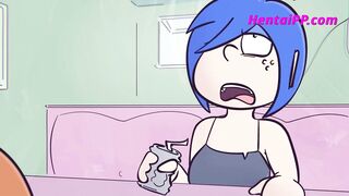 Futanari Incident Under The Table ( Parody Hentai ) - 2 image