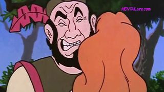 Intense and Seductive 2D Adult Cartoon from the Golden Age