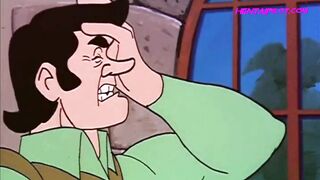 Little Red Riding Hood - Queens Castle Gangbang Scene - Vintage Cartoon Porn - 4 image