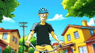 Sexy Housewife Fucks With A Stranger While Her Husband Is At Work / Toon / Cartoon / Animation - 1 image