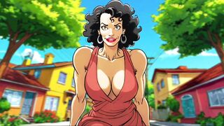 Sexy Housewife Fucks With A Stranger While Her Husband Is At Work / Toon / Cartoon / Animation - 2 image