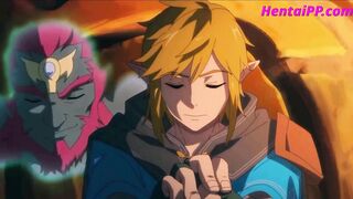 Princess Zelda In The Pool - Surprise sex - HENTAI Uncensored - 1 image