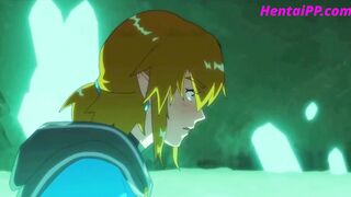 Princess Zelda In The Pool - Surprise sex - HENTAI Uncensored - 3 image