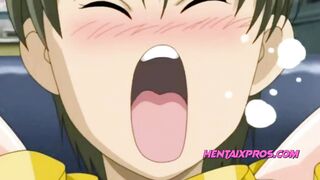 18 years old young student fucks with his teacher - Hentai Uncensored - 10 image