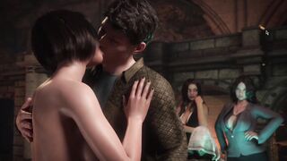 Gangband anime 3d porn video gameplay foursome - 1 image