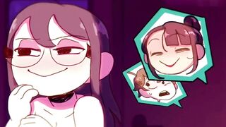 Threesom with hentai girls