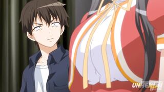 Touching her Sneakily in Public! - Hentai [Subtitled] - 3 image