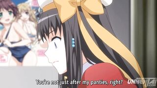 Touching her Sneakily in Public! - Hentai [Subtitled] - 6 image