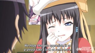 Touching her Sneakily in Public! - Hentai [Subtitled] - 7 image