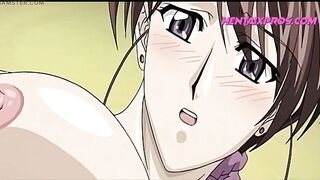 Balls sucking, pussy licking and fucking hentai - Uncensored - 7 image