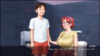 Locker room fun with Judith. Voice included. Summertime saga. AII include