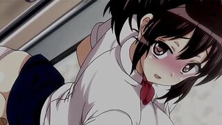 SCHOOLGIRL - Virgin schoolgirl gets fucked in a train - xhentaitaboo - 2 image