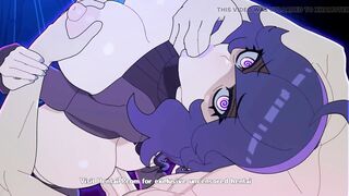 Halloween Animation ( Uncensored ) Busty MILF Play With Big Cock ( ANIME ) - 5 image