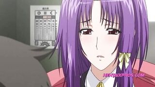 The doctor takes the pacient virginity - Hentai Uncensored (18 years old) - 2 image