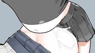 Cumpilation of deepthroat hentai - 3 image