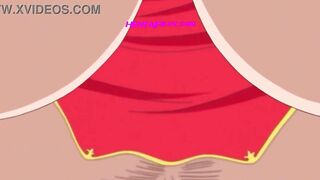 Girl With Huge Tits Having Her First Anal Fuck And Creampie - Uncensored Hentai - 6 image