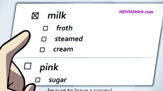 Chubby Barista MILF with Giant Lactating Boobs - 3D Cartoon Parody HQ - 2 image