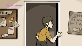 Chubby Barista MILF with Giant Lactating Boobs - 3D Cartoon Parody HQ - 8 image