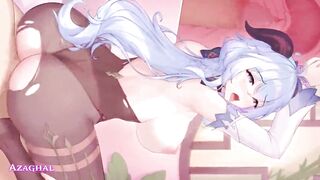 [89] Hermosas Deliciosas Creampie Legal Sexy creado con IA - AI Animation Hentai - 7 image