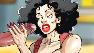 Cuckold Compilation Animation: Wives Having Fun With Big Hard Cocks While Their Cuckold Husbands Are Busy At Work.. - 9 image