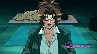 Big cock sucking and cum in mouth, swallowing cum - Anime Hentai Uncensored - 3 image