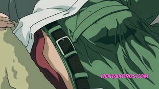 Big cock sucking and cum in mouth, swallowing cum - Anime Hentai Uncensored