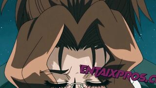 Big cock sucking and cum in mouth, swallowing cum - Anime Hentai Uncensored - 9 image