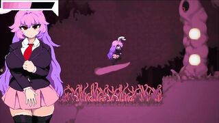 Hentai game "Udonge" Sexy girl with pink hair Part 1