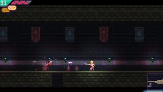 Hentai game. Busty blonde girl fucking (Demo version) - 4 image